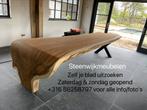 Boomstamtafel suar massief unieke bladen salon bar eettafel, Ophalen of Verzenden, Nieuw