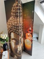 Decoratief kamerscherm thaise buddha afmeting 180cmx120cm, Ophalen, Nieuw