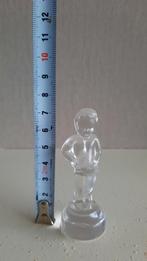 Glazen manneke pis van 7,5 cm hoog, Ophalen
