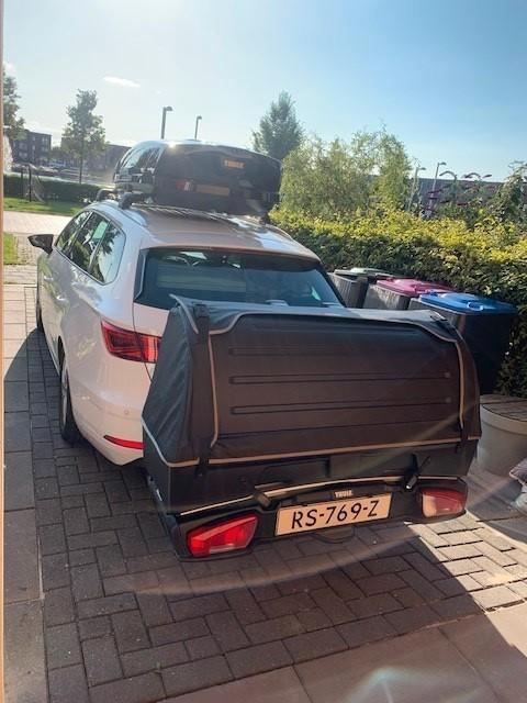 Trekhaakkoffer Thule Backspace (te huur), Auto diversen, Bagagerekken, Zo goed als nieuw, Ophalen