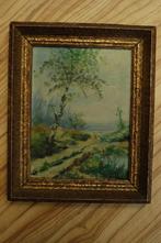 olieverf / landschap / schilderij, Minder dan 50 cm, Gebruikt, Oorspronkelijke maker, Ophalen of Verzenden