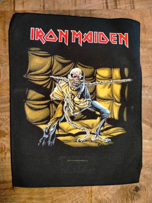 Iron Maiden piece of Mind 2011 backpatch metal back patch, Verzamelen, Muziek, Artiesten en Beroemdheden, Gebruikt, Verzenden