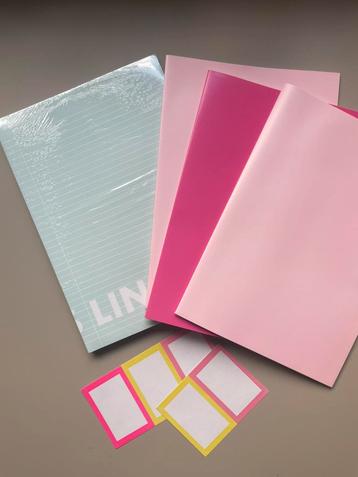 6 schriften, 5 etiketten beschikbaar voor biedingen