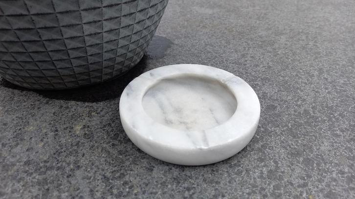 Partij Vintage Marmeren asbak onderzetter vaasje kaarsenstan, Huis en Inrichting, Woonaccessoires | Schalen en Manden, Zo goed als nieuw