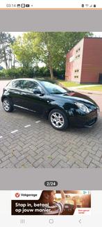 Alfa Romeo MiTo 0.9 Turbo Twinair 74KW/100PK 2014 Zwart, Auto's, Alfa Romeo, Voorwielaandrijving, 100 pk, Zwart, Origineel Nederlands