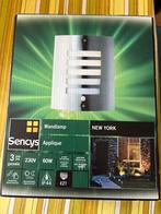Sencys New York Wandlamp met Sensor - Nieuw, Ophalen of Verzenden, Nieuw, Metaal