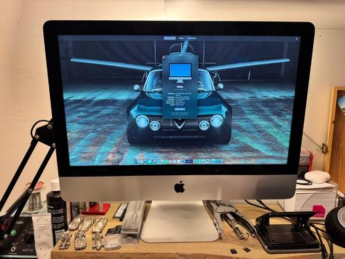iMac 21 inch - dun model - 512 GB SSD - macOS Sequoia 15.6, Computers en Software, Apple Desktops, Zo goed als nieuw, iMac, SSD