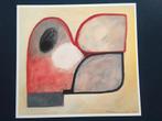 Doris Groeneveld abstract offset prent, Antiek en Kunst, Verzenden