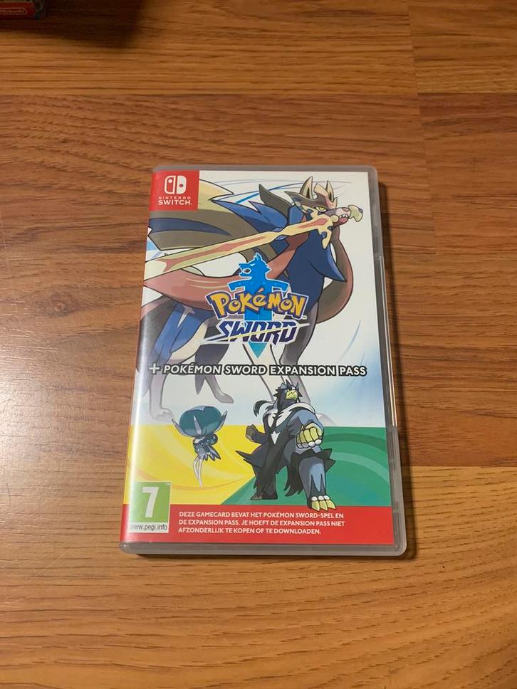 Pokemon Sword + Sword Expansion Pass | Nintendo Switch, Spelcomputers en Games, Games | Nintendo Switch, Zo goed als nieuw, Role Playing Game (Rpg)