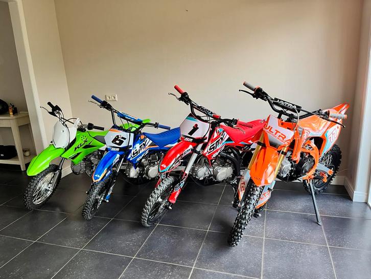 Pitbike-crossmotor-quad 110cc en 125cc en elektrisch nieuw!!, Fietsen en Brommers, Minibikes, Midibikes en Pitbikes, Nieuw, Overige typen
