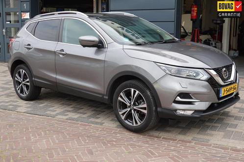 Nissan Qashqai 1.3 DIG-T N-Connecta PANODAK 360 CAMERA rijkl, Auto's, Nissan, Te koop, Qashqai, 360° camera, ABS, Airbags, Airconditioning