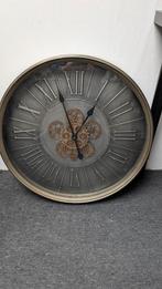 Mooie industriële wandklok, Ophalen, Zo goed als nieuw, Wandklok