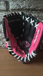 Honkbal handschoen Rawlings 9” links, Sport en Fitness, Honkbal en Softbal, Ophalen of Verzenden, Zo goed als nieuw, Softbal, Handschoen