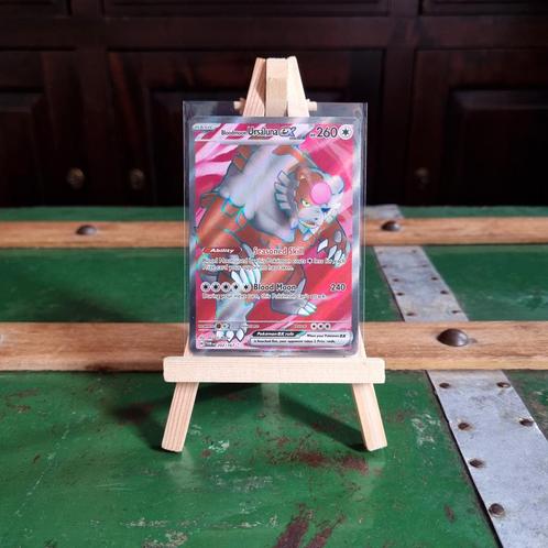 Bloodmoon Ursaluna EX TWM 202, Hobby en Vrije tijd, Verzamelkaartspellen | Pokémon, Zo goed als nieuw, Losse kaart, Foil, Ophalen of Verzenden