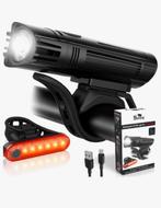 Fietsverlichtingsset - Voor & Achter - Oplaadbaar USB LED, Verlichtingsset, Nieuw, Ophalen of Verzenden, Oplaadbaar
