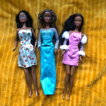 Barbies met donkere huidskleur 