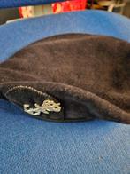 Zwarte baret van de KM, Ophalen, Marine, Nederland, Helm of Baret