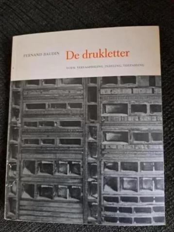 Fernand Baudin - De drukletter (1965), uitg. Tetterode