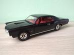 1966 Pontiac GTO Ertl 1:18 Black / Red Line Wheels, Ophalen of Verzenden, Gebruikt, Auto, ERTL