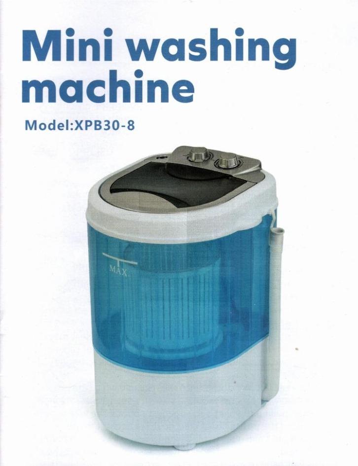 mini wasmachine, Caravans en Kamperen, Kampeeraccessoires, Zo goed als nieuw, Ophalen