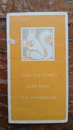 Oude rijkspostspaarbank spaarbankboekjes., Ophalen of Verzenden, Gebruikt, Metaal of Blik, Overige thema's