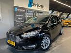 Ford Focus Wagon 1.0 Titanium Navi|Cruise|Trekhaak, Auto's, 125 pk, Gebruikt, Euro 6, Zwart