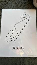 Circuit de Barcelona-Catalunya van Wijck, Huis en Inrichting, Minder dan 50 cm, Nieuw, Ophalen of Verzenden, Print