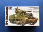 Tamiya	35190	U.S. Medium Tank M4 Sherman 1/35, Hobby en Vrije tijd, Modelbouw | Auto's en Voertuigen, 1:32 tot 1:50, Nieuw, Tamiya