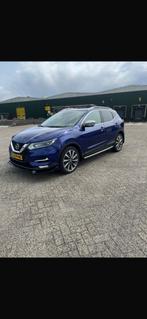 Nissan Qashqai  automaat 1.3 Dig-t 160pk DCT 2019 Blauw, 65 €/maand, Zwart, 4 cilinders, 1290 kg