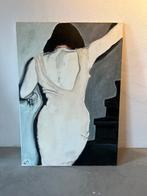 Schilderij - Gesigneerd FK - 2002, Antiek en Kunst, Ophalen of Verzenden