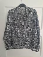 Nieuwe zwart-witte blouse FB Sister maat M, Maat 38/40 (M), Zwart, Nieuw, Ophalen of Verzenden