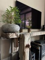 Vintage houten Werkbank, Huis en Inrichting, Kasten | Televisiemeubels, Ophalen, Minder dan 50 cm, Gebruikt, Minder dan 100 cm