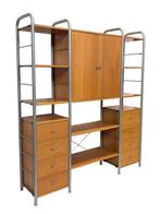 Vintage Ikea Niklas Kast, Rutger Andersson Wandkast Modulair, Huis en Inrichting, Ophalen, Gebruikt, Met lade(s), Minder dan 100 cm