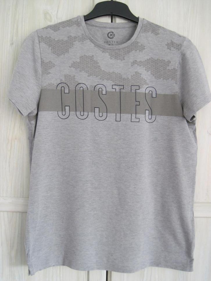 T-shirt mt M (Costes), Kleding | Heren, T-shirts, Gedragen, Maat 48/50 (M), Grijs, Ophalen of Verzenden