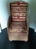 fauteuil (rotan), Huis en Inrichting, Minder dan 75 cm, Minder dan 50 cm, Gebruikt, Riet of Rotan