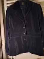 Donkerblauwe fluwelen blazer Greenwood - Maat 40, Kleding | Dames, Maat 38/40 (M), Greenwood, Blauw, Ophalen of Verzenden