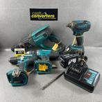 Makita 4delige set | 2x accu + lader | setprijs | 389685, Doe-het-zelf en Verbouw, Gereedschap | Handgereedschap, Ophalen of Verzenden