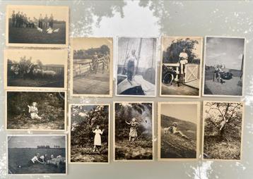 12 Vintage Foto's 1939 - Hilversum, Vinkeveen, Bussum beschikbaar voor biedingen