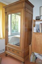antieke hangkast, Huis en Inrichting, Kasten | Kledingkasten, Ophalen, Gebruikt, 50 tot 100 cm, Met lade(s)