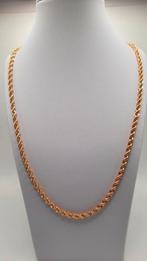 gouden rope ketting 14kt, Www.bredajuwelier.nl, Nieuw, Ophalen of Verzenden, Www.bredajuwelier.nl