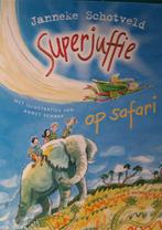Superjuffie op safari  Janneke schotveld  softcover NIEUW, Boeken, Nieuw, Ophalen of Verzenden