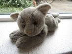 Poes of kat grijs met donkere strepen merk Evora, Ophalen of Verzenden, Zo goed als nieuw, Poes