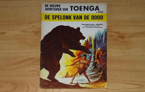 Toenga en de spelonk van de dood, Helmond 1e druk 1969, Boeken, Stripboeken, Gelezen, Eén stripboek, Ophalen of Verzenden