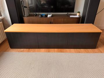 IKEA Besta TV Meubel - Zwart - afbeelding 1