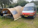 Bus tent karsten oppomp tent, Ophalen