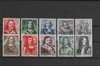 Nederland 1943, NVPH 412 t/m 421, Postfris., Postzegels en Munten, Postzegels | Nederland, Verzenden, Na 1940, Postfris