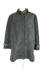 Mooie zwarte dameswinterjas.Mt L Gaia Nilo Cavallo Italy, Kleding | Dames, ., Zwart, Maat 42/44 (L), Ophalen of Verzenden