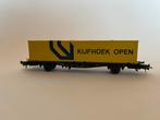 Roco 4319B H0 Containerdraagwagen 'Kijfhoek Open' van de NS, Gelijkstroom, Ophalen of Verzenden, NS, Roco