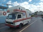 Volkswagen Lt28 Camper uit 1977, Auto's, Achterwielaandrijving, CNG (Aardgas), Overige bekleding, Wit