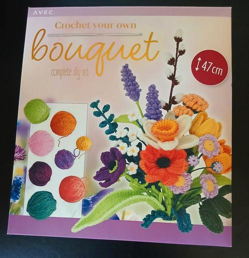 Haak je eigen bloemenboeket, Hobby en Vrije tijd, Breien en Haken, Nieuw, Haken, Overige typen, Ophalen